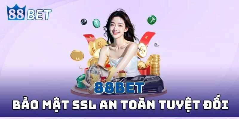 Bảo mật SSL tại 88BET luôn an toàn tuyệt đối 